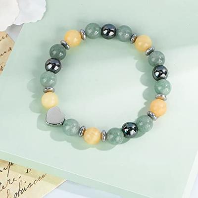 Josephine Design Beads Bracelet Spiritual Healing Handmade Cute Stretch  Bracelets Fun Crystals Friendship Bracelets Jewelry Comfy Stress Relief  Gifts for Women Men - Yahoo Shopping