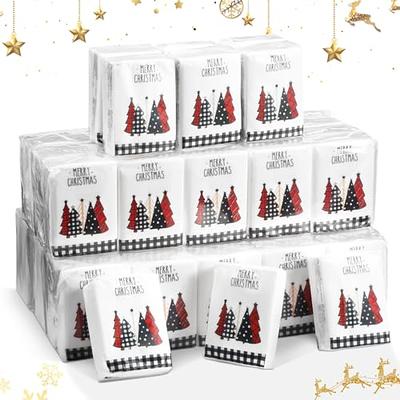 Zhanmai 50 Packs Christmas Tissue Packs Holiday Travel Tissues Bulk Merry  Christmas Pocket Tissues Individual Facial Tissue Wallet Size Small Pocket  Tissues 3 Ply for Xmas Party Favors Travel Supplies - Yahoo Shopping