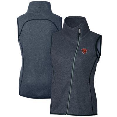 Chicago Bears Houston Fleece Full-Zip Vest - Navy