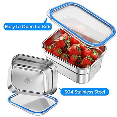 Stainless Steel 5-Compartment Snack Container