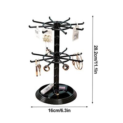 AHCSMRE Jewelry Organizer Displays, Metal Jewelry Display Stand,5 Tier Earring  Organizer Holder for Earring, Necklaces, Bracelets,Jewelry Tower Storage  Tree Display Rack - Yahoo Shopping