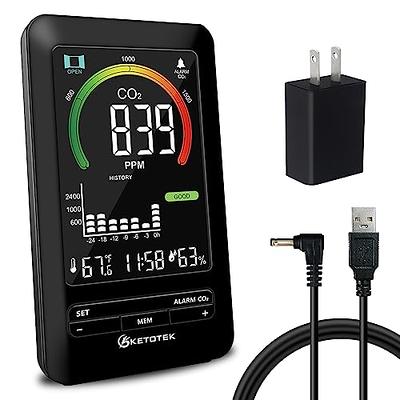 Indoor CO2 Carbon Dioxide meter detector, Air Quality Monitor