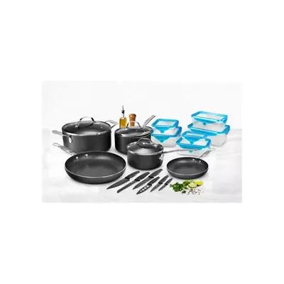 Tramontina Primaware 18 Piece Non-stick Cookware Set, Steel Gray - Yahoo  Shopping