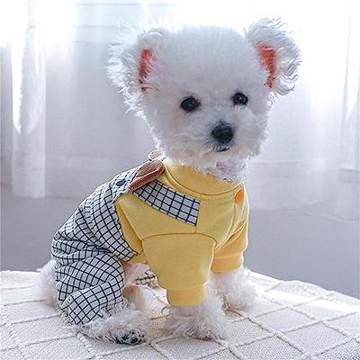 Koneseve Dog Shirt Plaid Dog Clothes for Small Dogs Boy Girl Cat Clothes  Soft Puppy Outfit Adorable Pet T-Shirts Kitten Grid Costume Apparel  Thanksgiving Christmas Clothing ( Yellow; S/Small ) - Yahoo