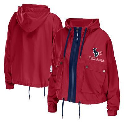 Houston Texans Antigua Protect Lightweight Full-Zip Jacket - Red