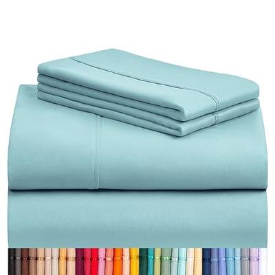 LuxClub 6 PC Sheet Set Sheets Deep Pockets 18 Eco Friendly Wrinkle Free  Sheets Machine Washable