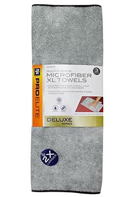 400 GSM Microfiber Drying Towel - 3 Pack | Autofiber Gray
