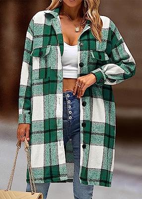  HRAPDA Lightning Deals Flannel Jacket Women Plus Size Boyfriend  Style Plaid Matching Cardigan Sweaters Tartan Corduroy Vacation Outfits  2023 : Clothing, Shoes & Jewelry