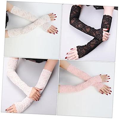 White Lace Arm Sleeves