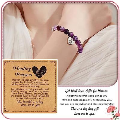 7 Chakra Healing Crystal Bracelet Women Natural Gemstones Yoga Reiki  Chakras Stone Anxiety Beads 14k Gold Plated Bangle Girls Jewellery Gifts  For Moth | Fruugo NO