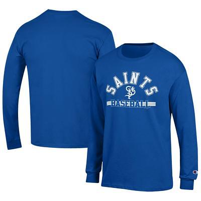 Champion St. Paul Saints Gray Jersey Long Sleeve T-Shirt