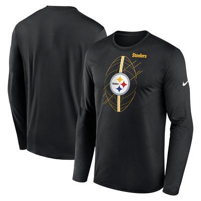 Men's Nike Anthracite Cincinnati Bengals Yardline Velocity Performance T-Shirt Size: Small