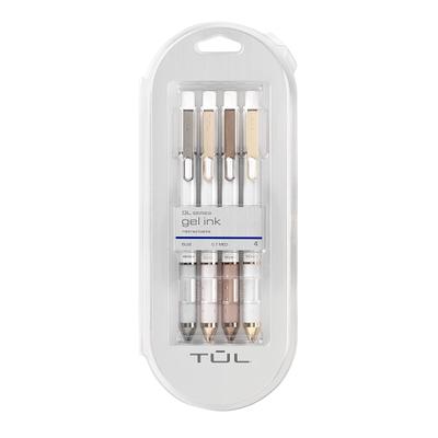 TUL® GL Series Retractable Gel Pens, Fine Point, 0.5 mm, Silver