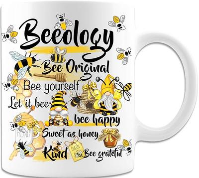 Personalised Bee Travel Mug, Personalised Bee Gift, Bee Gifts, Bumble Bee,  Bee Kind 