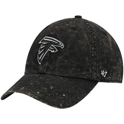 Men's '47 Black Philadelphia Eagles Clean Up Script Adjustable Hat