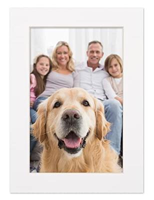 11x14 Mat for 12x16 Frame - Precut Mat Board Acid-Free Black 11x14 Photo Matte Made to Fit A 12x16 Picture Frame