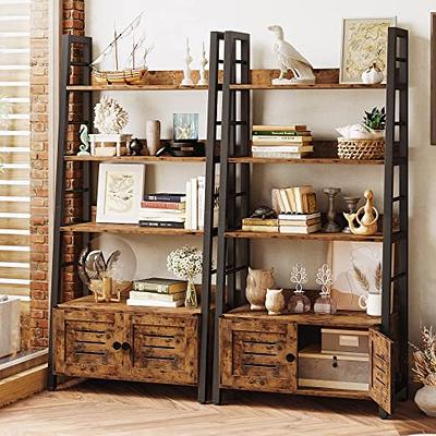 IRONCK Bookshelves and Bookcases 6-Shelf Etagere Bookcase