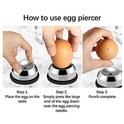 egg slicer with Egg Piercer,for Hard Boiled Eggs Cutter Strawberry