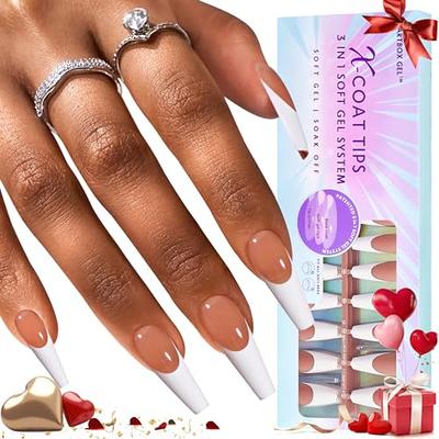 6 Sheets French Manicure Nail Art Stickers French Tip Nail Stencils  Self-Adhesive Nail Strips Moon V Shape Design Nail Guides for DIY Nail  Decorations