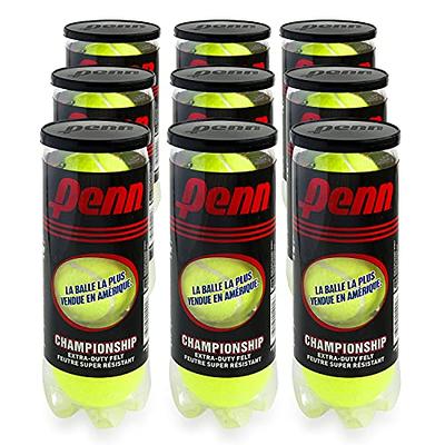  Penn Championship Extra-Duty Felt Tennis Balls Can - 3 Count  per Can : Sports & Outdoors