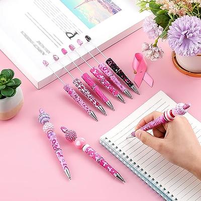 50pcs Beaded Pen DIY Creative Ballpoint Pens Office Birthday Gifts  Ballpoint Pens Gel Pens Kid Gift