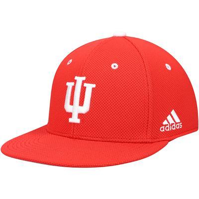 Adidas / Men's Louisville Cardinals Cardinal Red On-Field Baseball Fitted  Hat