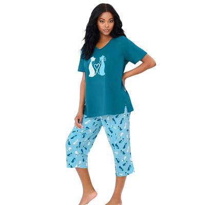 2-Piece Capri PJ Set