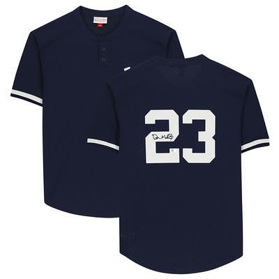 Don Mattingly New York Yankees Mitchell & Ness Youth Cooperstown Collection Mesh Batting Practice Jersey - Navy