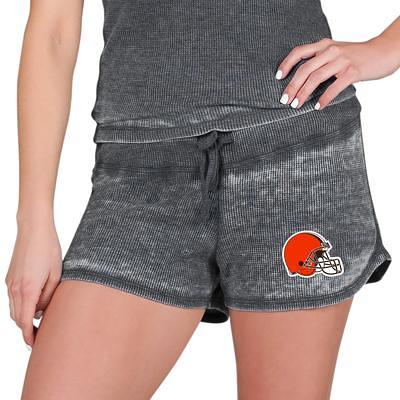 Cleveland Browns Concepts Sport Quest Knit Jam Shorts - Charcoal