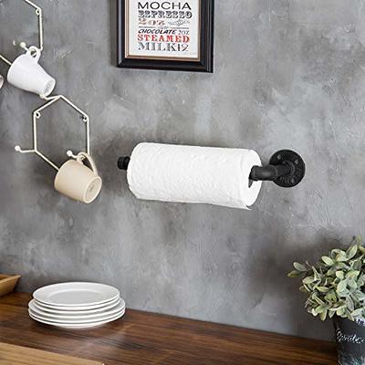 Paper Towel Holder, Matte Black