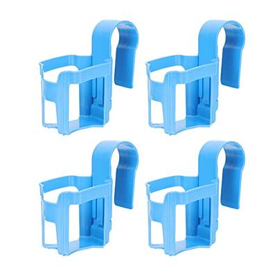 2 in 1 Poolside Cup Holder,No Spills Drink Holder Accessories for Above  Ground Pools,Pool Drink Holders for Party Fit for 2 inch or Less Top Round  Holder 