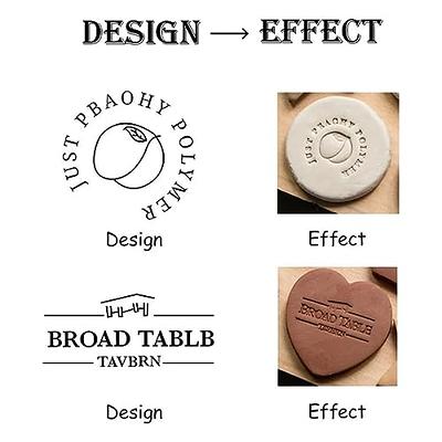 Custom Clay Stamps, Stamp For Clay, Personalized Pottery Stamp, Ceramic  Signature Ice Cube - Yahoo Shopping