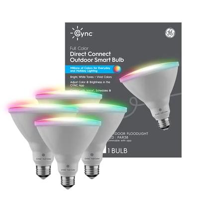 GE Cync Smart Direct Connect Light Bulb (1 A19 LED Color Changing