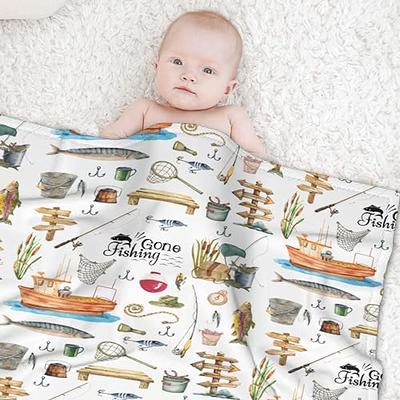 Buyyet Fly Fishing Baby Throw Blanket,Fish Hunter Gift for Kid Boy  Girl,Cute Fishing Gift for Fisherman Fishing Lover,Fishing Accessories  Blanket,Fish Throw for Couch Sofa Bed 40''x 50'' for Kid/Child - Yahoo  Shopping