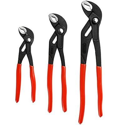 Knipex Cobra 4pc Adjustable Plier Set Water Pump Pliers 5 7 10 12 w  Holder