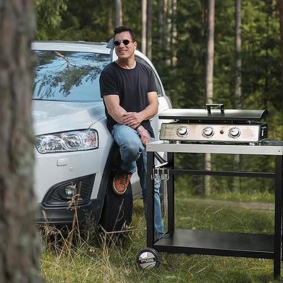 Royal Gourmet 24 in. Portable 3-Burner Built-in Propane Gas