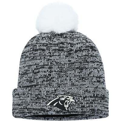 Men's Fanatics Branded Black Las Vegas Raiders Heritage Cuffed Knit Hat with Pom