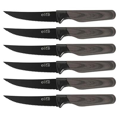 Oster Winsted 22 Piece Cutlery Set, Black