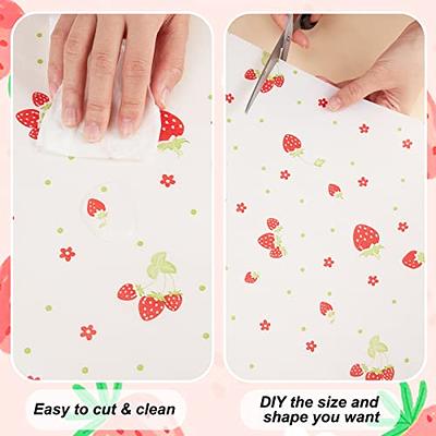 CREATCABIN Plastic Drawer Liners Shelf Cabinet Closet Cupboard Mat Roll  Non-Adhesive Waterproof Non-Slip Proof Refrigerator Kitchen Protector Lining  30 x 500cm White Strawberry - Yahoo Shopping