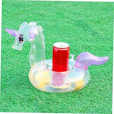 2 Holes Inflatable Cup Holder Swimming Pool Floating Drink Holder Floats  Cups Storage Rack Party Decoration