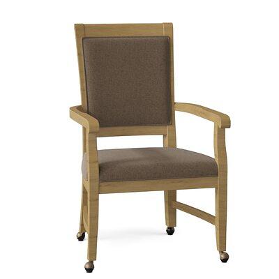 Upholstered King Louis Back Arm Chair - Yahoo Shopping