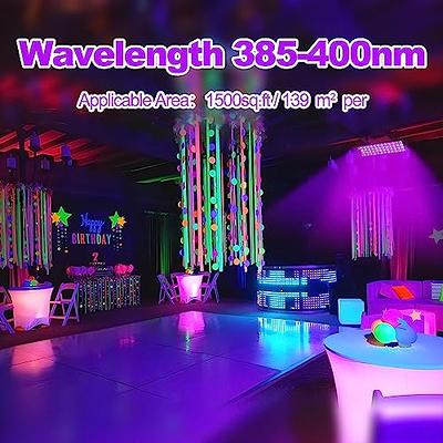 YAYIT 40 Foot Led Black Light Strip Kit + 120W Waterproof LED Black Light  Bar with 10FT Cord and Switch - Yahoo Shopping