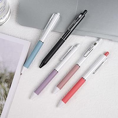 Journaling Notebook Pens Kit: 0.5mm Clickable Fine Point Gel Pens 2 in 1