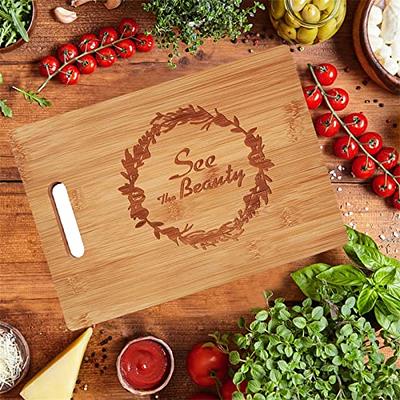 Fashionwu 60 cm Extra Large Cutting Board for Kitchen, 24 x 18 Inch Large  Wooden Cutting Boards with Juice Groove, 1.2 Thick Butcher Block Cutting