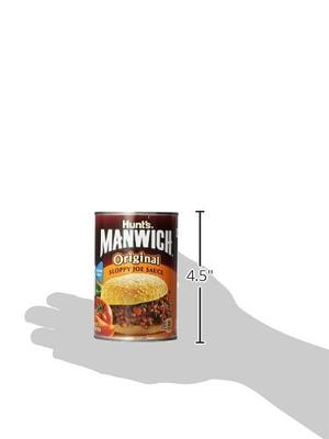 Hunt's Manwich Sloppy Joe Sauce Original 24oz Can