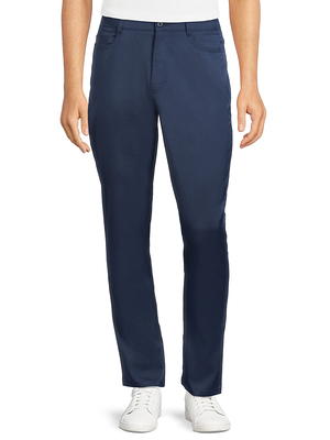 Ben Hogan Performance Men's Stretch Flat Front Active Flex Pant