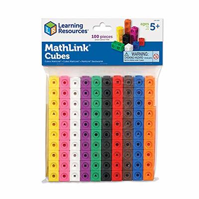 Learning Resources Snap Cubes, Classroom Snap Cube Set, Math Manipulative,  Early Math Skills, Set of 1000, Ages 5+