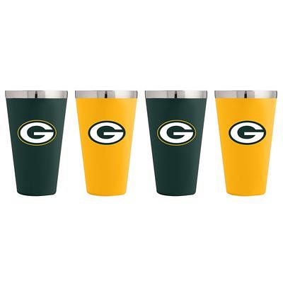 Green Bay Packers 16oz. Game Day Stainless Curved Tumbler