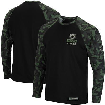 Men's Colosseum Black Auburn Tigers OHT Military Appreciation Camo