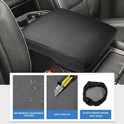 sportuli Center Console Cover Anti-Scratch Leather Armrest Pad Replace for  2019 2020 2021 2022 2023 Dodge RAM 1500 2500 3500, for All Makes & Models